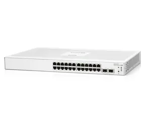 HPE Aruba Instant On 1830 24G 2SFP 195W / Przełącznik / 24 porty Gigabit RJ45 / 2 porty Gigabit SFP / PoE+