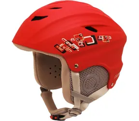 CALTER PRO czerwony / Kask narciarski / rozmiar XS (48-52 cm)