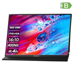 14" Zeuslap Z14Lite / Monitor przenośny / IPS / WUXGA 1920 × 1200 / 60Hz / USB-C + mini HDMI