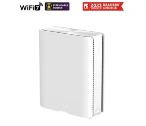 Asus ZenWiFi BQ16 biały 1-pak / Router mesh / Wi-Fi 7 / 2,4+5+6 GHz / AiMesh / USB 3.0