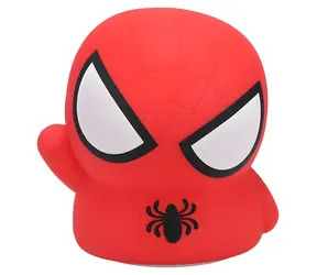 Paladone SquishyGlo Spider-Man / Lampka nocna / silikon / ładowanie USB / 18 cm