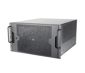 Silverstone SST-RM61-312 czarny / Obudowa serwerowa / 6U / E-ATX / 12x hot-swap 3,5" / USB-C