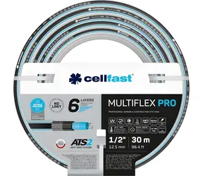 CELLFAST MULTIFLEX ATS V / Wąż ogrodowy / 1/2" / 30 m