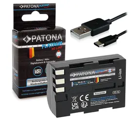 Akumulator Patona do Nikon EN-EL3E 2250mAh / Li- ION / Platinum / ładowanie USB-C