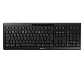 Cherry Stream Wireless czarna / Klawiatura / bezprzewodowa / układ CZ / 115 klawiszy