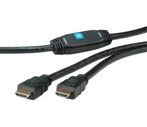 Kabel HDMI Roline Active 30 m / Kabel HDMI / HDMI (M) - HDMI (M) / złącza pozłacane