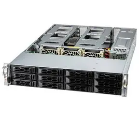 SuperMicro SuperServer 521C-NR / Serwer / 2U / 12x SATA (2x NVMe) / 16x DDR5 / IPMI / rPS 80+ Titanium