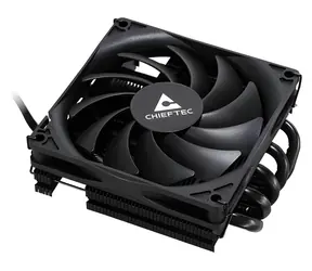 Chieftec CAC-S92PWM-LP45 czarny / Chłodnica procesora / Niski profil / 92 mm PWM / 45 mm / LGA1700, AM4, AM5