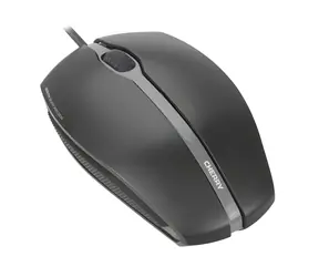 Cherry GENTIX Silent czarna / Mysz / przewodowa / optyczna / 1000 DPI / ciche przyciski