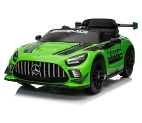 Eljet Samochód elektryczny dla dzieci Mercedes AMG GT3 zielony / 2x35 W / Prędkość 2,5-3,5 km/h / Nośność 30 kg