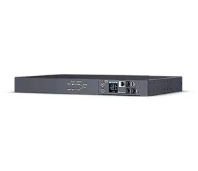 CyberPower Rack ATS PDU 1U / PDU / przełączany / 12 A / wejście 2x IEC C14 / wyjście 12x IEC C13