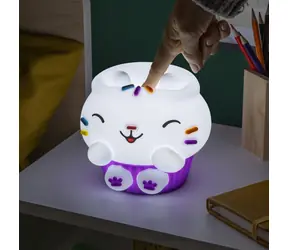 PALADONE Gabby SquishyGlo silikonowa lampa / Lampa / Lampka nocna / Ładowanie przez USB / 3 poziomy jasności