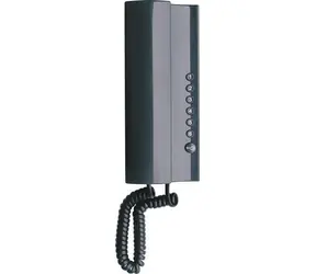 TESLA Elegant antracyt / Telefon domowy / do systemu 2-BUS / 7 przycisków / regulacja głośności