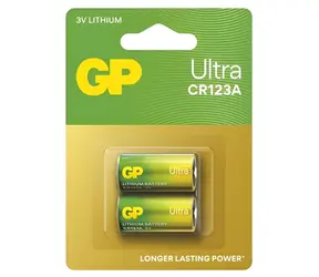 GP Ultra CR123A / bateria litowa / 2 szt.