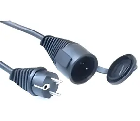 Brennenstuhl H05RR-F 3G1.5 25 m czarny / Przewód przedłużający / IP44 / zewnętrzny / złącze zamykane