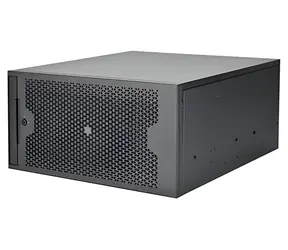 Silverstone RM53-502 czarna / Obudowa serwerowa / E-ATX, SSI-EEB / 8 gniazd pełnowymiarowych / 2 x 5,25" / chłodzenie do 360 mm