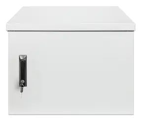 Intellinet 9U 615x600 mm szary / Szafa ścienna / 19" / IP55 / chłodzenie aktywne / nośność 100 kg