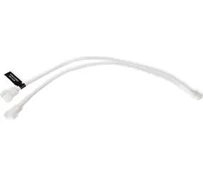Alphacool Y-Splitter 4-pinowy do 2x 4-pinowy PWM biały / Kabel / Rozdzielacz PWM / 30 cm