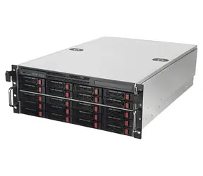Silverstone SST-RM43-320-RS czarna / Obudowa serwerowa / 4U / 20 x 2,5"/3,5" / E-ATX / Mini-SAS SFF-8643