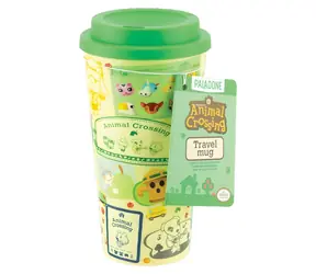 PALADONE Animal Crossing Kubek podróżny / Kubek podróżny z zamknięciem / 450 ml