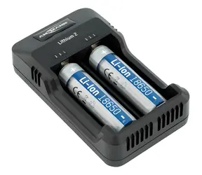 Ansmann Lithium 2 / Ładowarka / Li- ION / NiMH / AA, AAA, 18650 i inne / USB