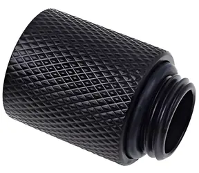 Alphacool Eiszapfen 20mm G1/4 czarny / Złączka przedłużająca / Chłodzenie wodne / Mosiądz / Prosty