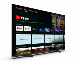 43-calowy telewizor Philips 43HFL4518U/12 czarny / Telewizor hotelowy / 4K UHD / Android TV / Wi-Fi, LAN, BT / DVB-T2/C/S2