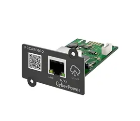 CyberPower CloudCard RCCARD100 / Karta rozszerzeń do UPS / LAN / 1x RJ45 / Zarządzanie chmurą