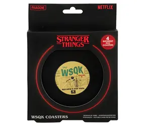 Zestaw podstawek PALADONE Stranger Things WSQK / Zestaw podstawek / 4 szt. / PVC