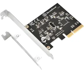 Silverstone SST-ECU07 / karta PCIe / 1x USB-C 3.2 Gen 2x2 wewnętrzny / niski profil
