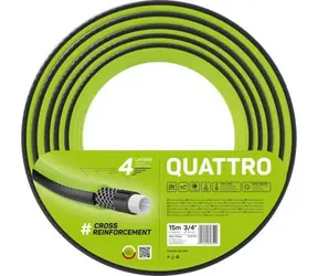 CELLFAST Quattro / Wąż ogrodowy / 3/4" / Długość 15 m