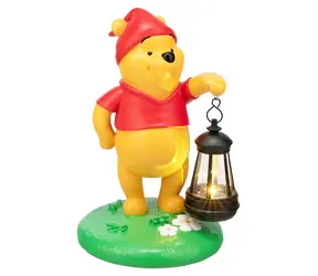PALADONE Lampa solarna Kubuś Puchatek LunaGlo / Lampa / Akumulator NiMH / Wnętrze i zewnętrze