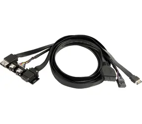 Silverstone SST-G11313530-RT / Kit modernizacyjny panelu przedniego / USB typu C / USB 3.1 Gen 2