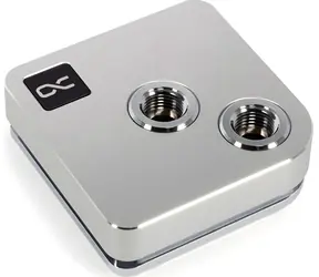 Alphacool Core 1 srebrny / blok wodny procesora / Intel 1700, AMD AM4/AM5 / G1/4"