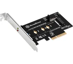 Silverstone SST-ECM21-E / adapter PCIe / do dysków SSD M.2 PCIe-NVMe / 2230-2280 / niski profil