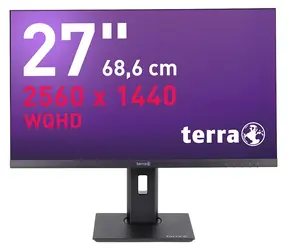 27" TERRA 2775W PV V3 czarny / Monitor / IPS / QHD 2560×1440 / USB-C+DP+HDMI