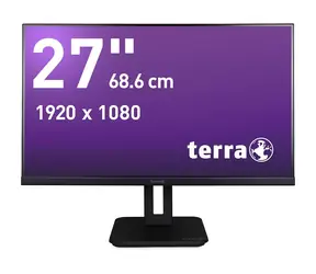 27" TERRA 2748W PV V4 czarny / Monitor / IPS / FHD 1920x1080 / 5 ms / 30M:1 / 300 cd-m2 / HDMI + DP + USB-C / VESA