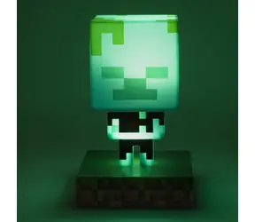 Lampa stołowa Paladone Icon Light Minecraft Drowned / 10 cm / 2 baterie AA