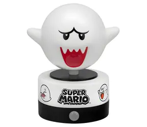 PALADONE Lampka nocna Super Mario Boo / Lampka nocna / LED / czujnik ruchu / efekty dźwiękowe