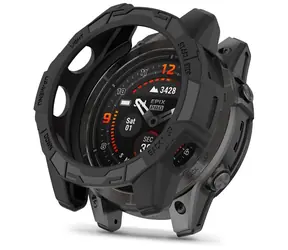 Tech-Protect Defense Air czarny / Etui ochronne / Garmin Fenix 7 i Fenix 7 Pro