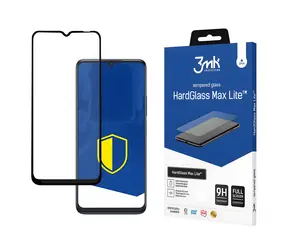 Szkło hartowane 3mk HardGlass Max Lite czarne / TCL 505