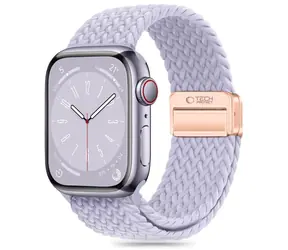 Pasek Tech-Protect Nylonmag do zegarka Apple Watch 38/40/41 mm fioletowy / Nylon, Apple magnetyczne