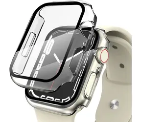 Tech-Protect Defense360 Apple Watch 7/8/9 41 mm przezroczysty / Etui ochronne / Ochrona 360°