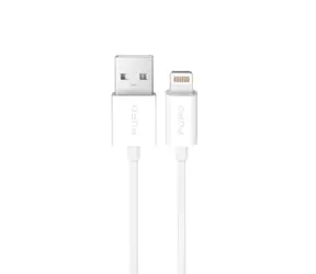 Puro TPE Cable USB-A - Lightning biały / Kabel danych / 2 m / 12 W