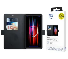 Etui portfelowe 3mk czarne / Etui portfelowe / Sony Xperia 10 VII