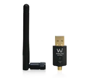Karta sieciowa Wi-Fi USB VU+ 600 Mb/s z anteną / Karta sieciowa Wi-Fi USB / Dwuzakresowa 2,4 i 5 GHz / do 600 Mb/s / Antena 2 dBi