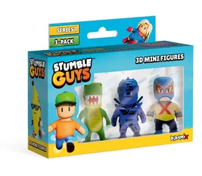 STUMBLE GUYS Mini figurki / Zestaw 3 szt. / wysokość 5 cm