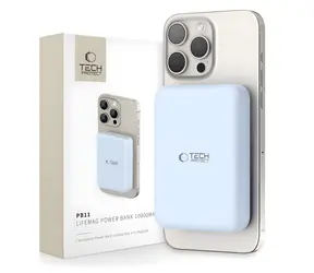 Tech-Protect LifeMag PB11 niebieski / Power bank / MagSafe / 10000 mAh / 15 W / USB-C