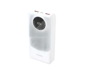 Dudao K12Pro 20000mAh biały / Power bank / PD 22.5W / USB-A / USB-C