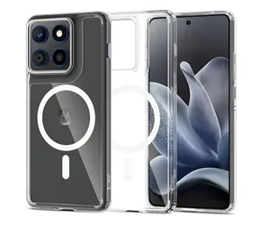 Tech-Protect FlexAir Hybrid transparent / Tylna obudowa / Motorola Edge 70 5G / MagSafe